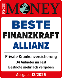 Focus Money: Beste Finanzkraft – Allianz Private Krankenversicherung (13/2026)